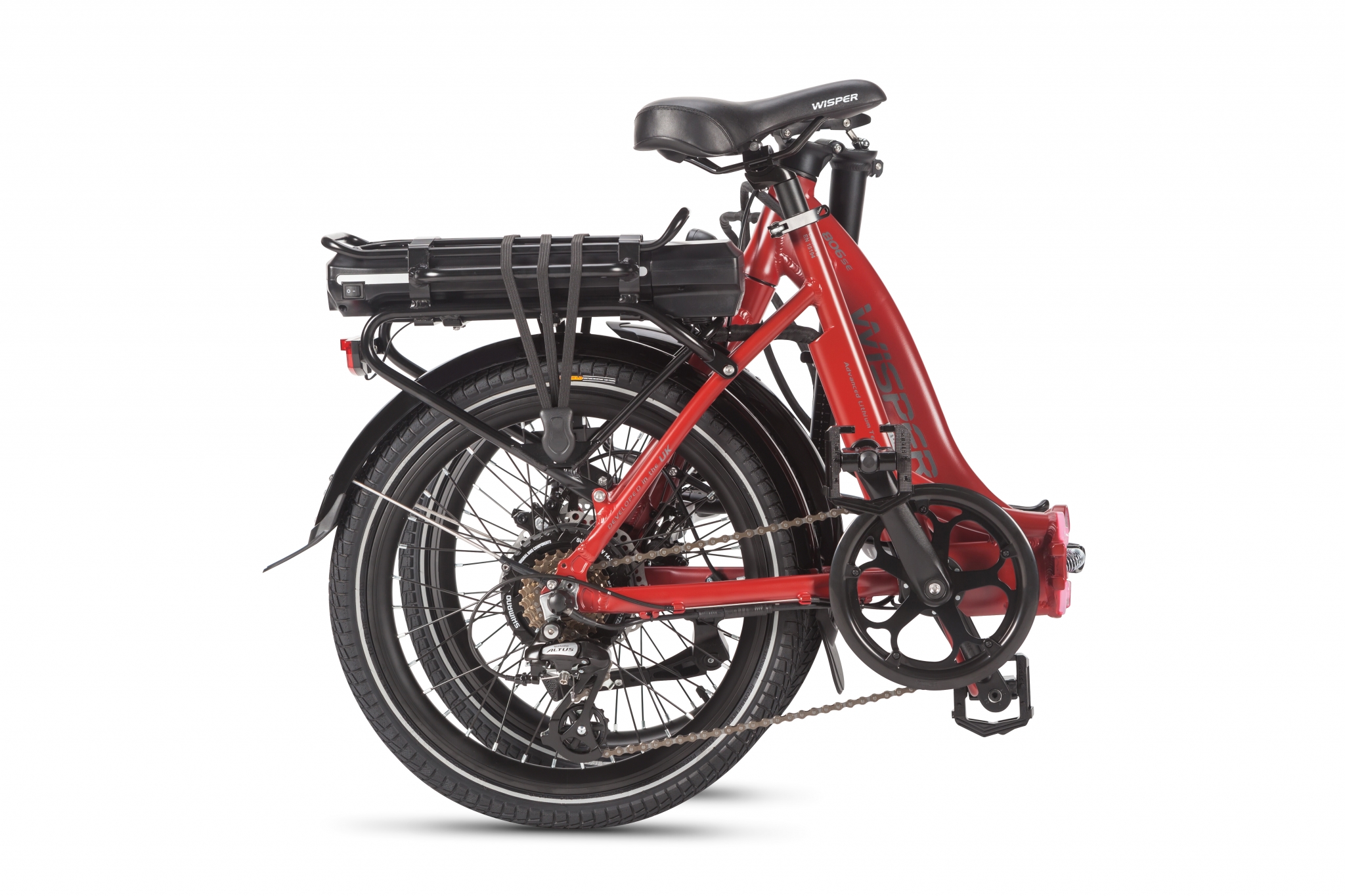 wisper 806 se folding electric bike